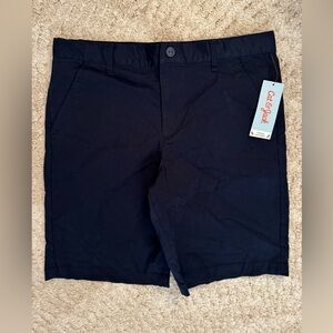 Cat & Jack Boys navy uniform style shorts size 16 Husky - NWT